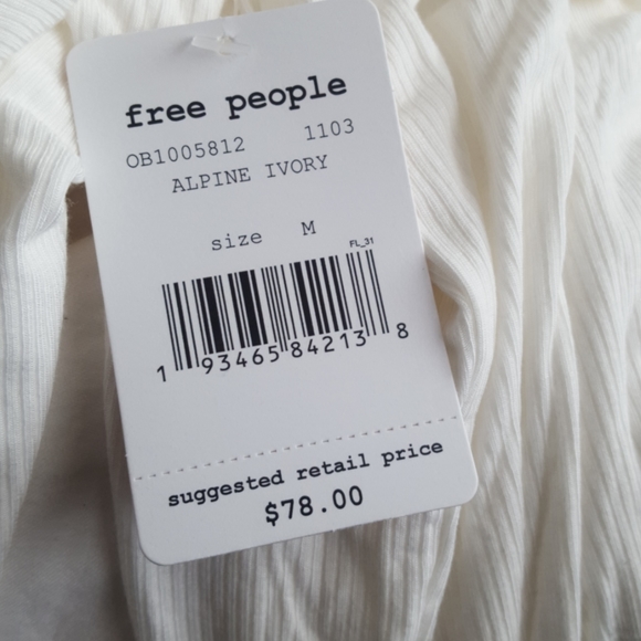 BNWT Free People Shimmy Shake Top - Picture 11 of 13